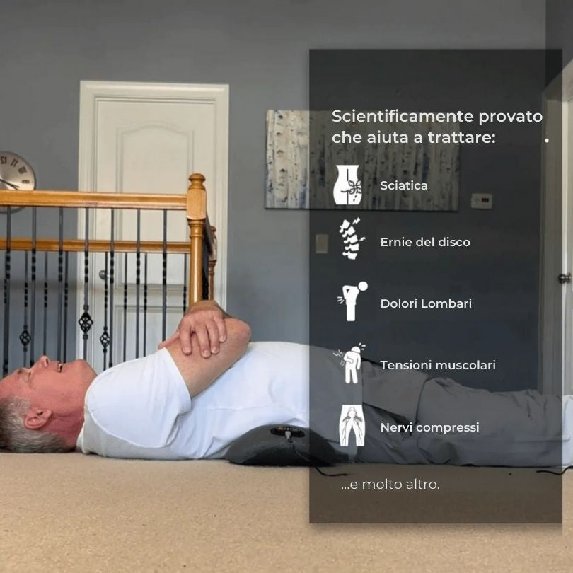 Vertebra Spinarelax™ – Massaggiatore 3-in-1 per Schiena, Collo e Colonna Vertebrale