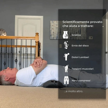 Vertebra Spinarelax™ – Massaggiatore 3-in-1 per Schiena, Collo e Colonna Vertebrale