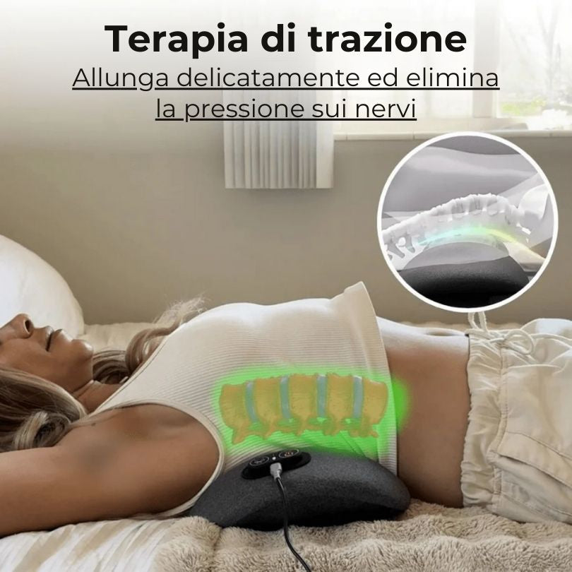 Vertebra Spinarelax™ – Massaggiatore 3-in-1 per Schiena, Collo e Colonna Vertebrale