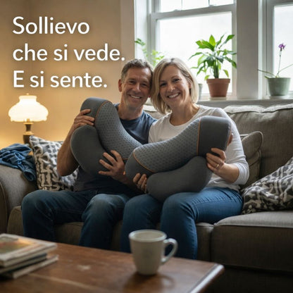 Ergovita™ – Cuscino Massaggiante con Calore per Collo e Spalle